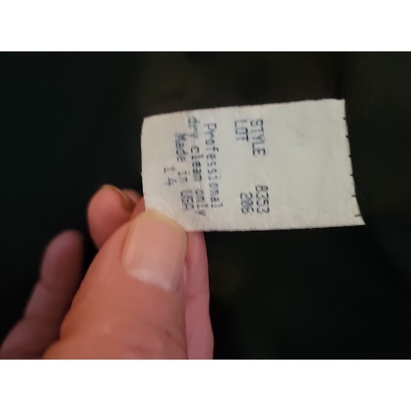 DUMAS Structured Plaid 14 Women's Cowgirl Blazer Designer Made In Usa Officecore - Picture 8 of 9